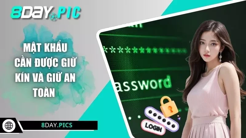 Mật khẩu cần được giữ kín và giữ an toàn