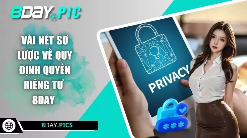 Vài nét sơ lược về quy định quyền riêng tư 8DAY 